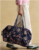 Pure Cotton Floral Quilted Weekend Bag