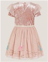 Velvet Christmas Sequin Dress (3-15 Yrs)