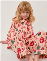 Pure Cotton Christmas Bauble Pyjamas (2-8 Yrs)