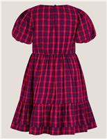 Tartan Sequin Embellished Dress (3-13 yrs)