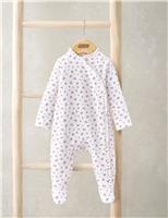Pure Cotton Ditsy Floral All in One (0-12 Mths)