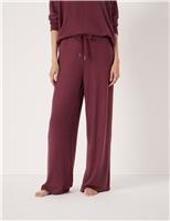 Supersoft Drawstring Wide Leg Joggers