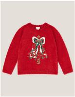 Sequin Christmas Tree Jumper (3-15 Yrs)