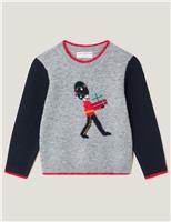 Christmas London Guard Knitted Jumper (3-6 Yrs)