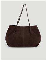 Suede Tote Bag