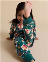 Cotton Rich Gingerbread House Pyjamas (1-10 Yrs)