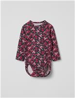 Cotton Rich Floral Bodysuit (6-12 Mths)