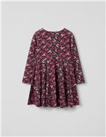 Cotton Rich Floral Dress (1-10 Yrs)