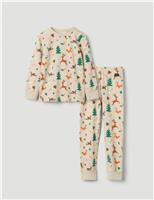 Cotton Rich Forest Animals Pyjamas (1-10 Yrs)