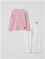 Cotton Rich Floral Pyjamas (1-10 Yrs)