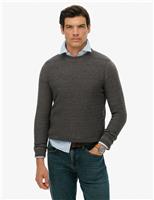 Pure Cotton Textured Jumper