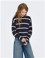 Striped Knitted Jumper (7-14 Yrs)