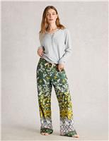 Cotton Rich Floral Pyjama Bottoms
