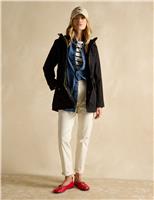 Cotton Rich Hooded Raincoat