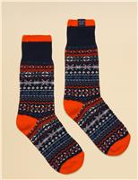 Cotton Rich Patterned Socks