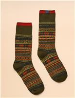 Cotton Rich Patterned Socks
