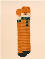 Novelty Fox Fluffy Thermal Socks