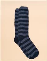 Striped Fluffy Thermal Socks