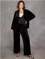 Velvet Tailored Blazer