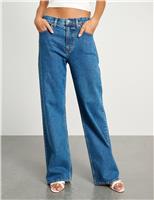 Slouchy Wide Leg Jeans