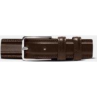 Hawes & Curtis Leather Belt Chocolate