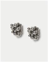Cluster Sphere Stud Earrings
