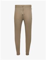 Waffle Cuffed Cotton Rich Slim Fit Joggers