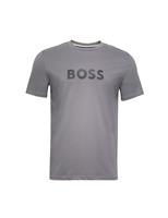 Boss Pure Cotton Crew Neck T-Shirt Blue