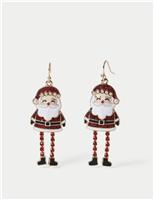 Santa Cupchain Drop Earrings