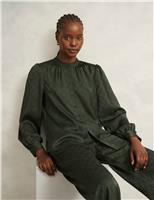 Printed Relaxed Blouse