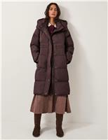 Hooded Longline Puffer Coat