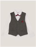 3pc Waistcoat & Shirt Set (0-13 Yrs)