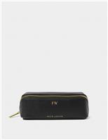 Personalised Small Faux Leather Make-Up Bag