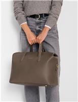 Personalised Faux Leather Weekend Bag