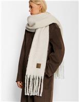 Personalised Brushed Oversized Scarf