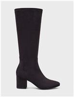 Leather Knee High Boots