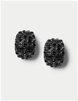 Crystal Dome Earrings