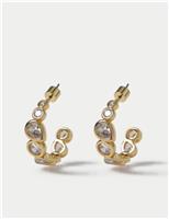 18k Gold Plated Hoop Earrings