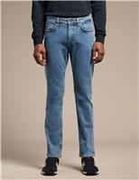 Boss Slim Fit 5 Pocket Stretch Jeans Blue Denim