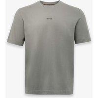 Boss Cotton Rich Logo T-Shirt Dark Grey