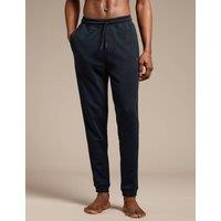 Boss Sestart Pure Cotton Joggers Navy
