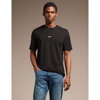 Boss TChup Cotton Rich Logo T-Shirt Black
