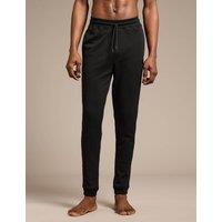 Boss Pure Cotton Joggers Black