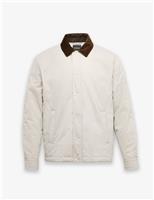 Boss Pure Cotton Utility Jacket Beige