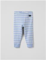Pure Cotton Striped Leggings (1Mth-2 Yrs)
