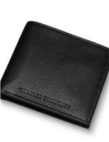 Grain Leather Bi-Fold Wallet