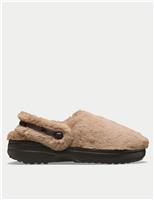 Classic Unfurgettable Faux Fur Clogs