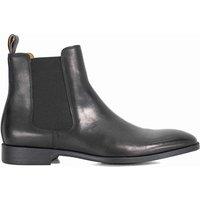 Dune London Wide Fit Leather Chelsea Boots Black