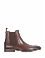 Wide Fit Leather Chelsea Boots