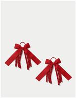 M&S Back To School Spiral Ponios Red Mix